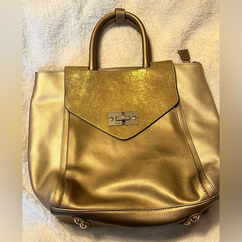 Sharif Gold Tote Bag